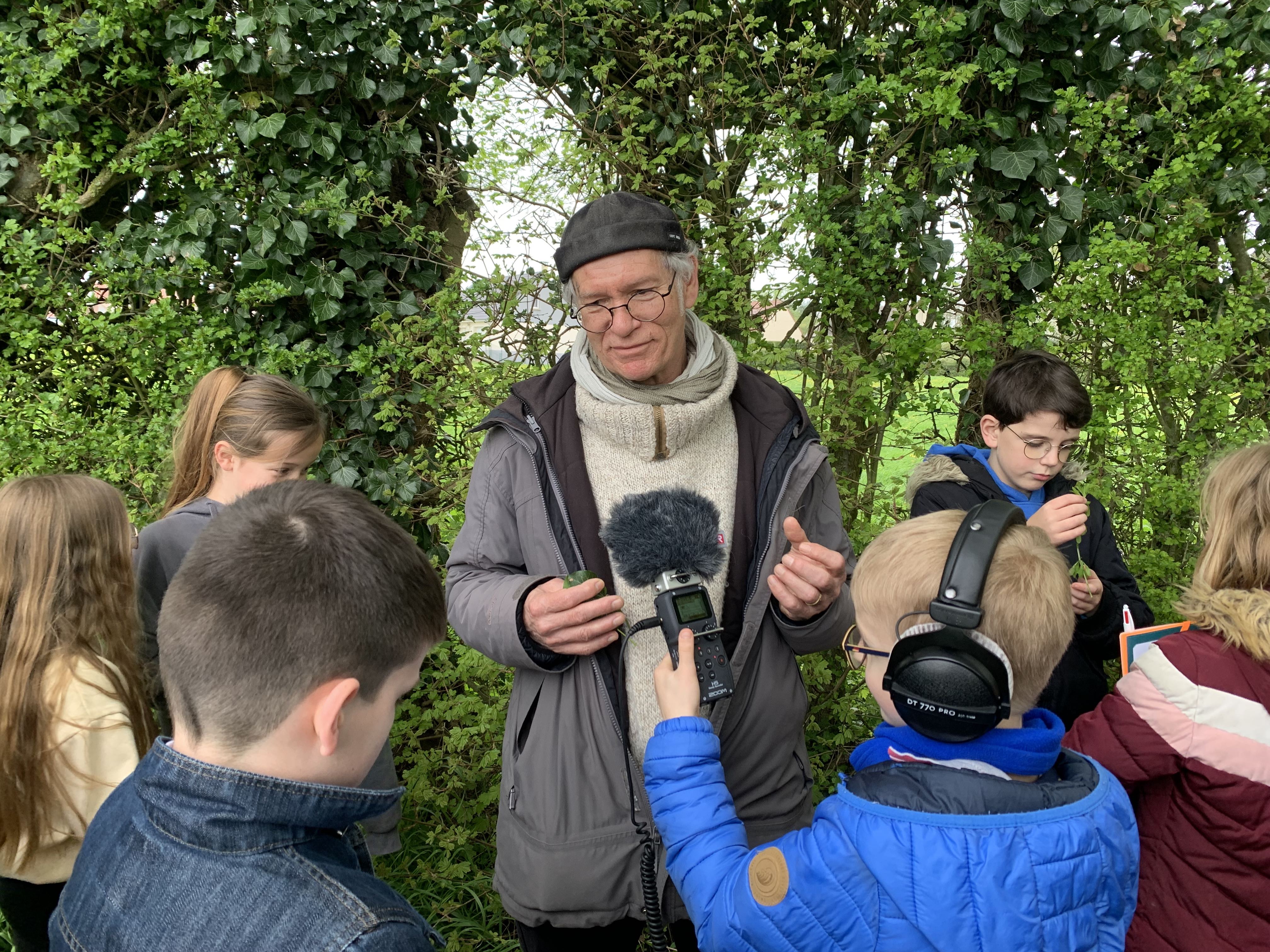 Reportage ecole Grez J3 balade